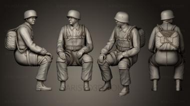 Military figurines (STKW_0181) 3D model for CNC machine